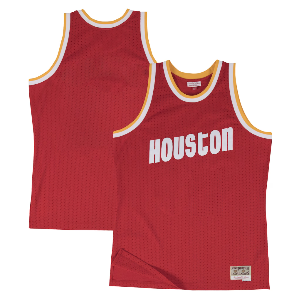Trusc H.Rockets Mitchell & Ness Red 1996-97 Hardwood Classics Swingman Stitched Jerseys