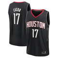 Trusc H.Rockets #17 Tari Eason Black Fast Break Replica Player Stitched Jerseys-Statement Edition