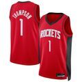 Trusc H.Rockets #1 Amen Thompson Red Swingman Player Stitched Jerseys-Icon Edition