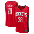 Trusc H.Rockets #28 Alperen Sengun Red Fast Break Replica Stitched Jerseys-Icon Edition