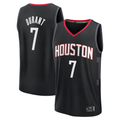 Trusc H.Rockets #7 Kevin Durant Black Fast Break Replica Player Stitched Jerseys-Statement Edition