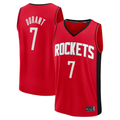 Trusc H.Rockets #7 Kevin Durant Red Fast Break Replica Player Stitched Jerseys-Icon Edition