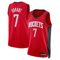 Trusc H.Rockets #7 Kevin Durant Red Swingman Player Stitched Jerseys-Icon Edition