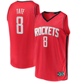 Trusc H.Rockets #8 Jae'Sean Tate Red Fast Break Replica Stitched Jerseys-Icon Edition