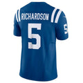 Trusc IN.Colts #5 Anthony Richardson Royal Vapor F.U.S.E. Limited Jersey American Stitched Football Jerseys