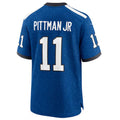 Trusc IN.Colts #11 Michael Pittman Jr. Royal Indiana Nights Alternate Game Jersey Stitched Football Jerseys