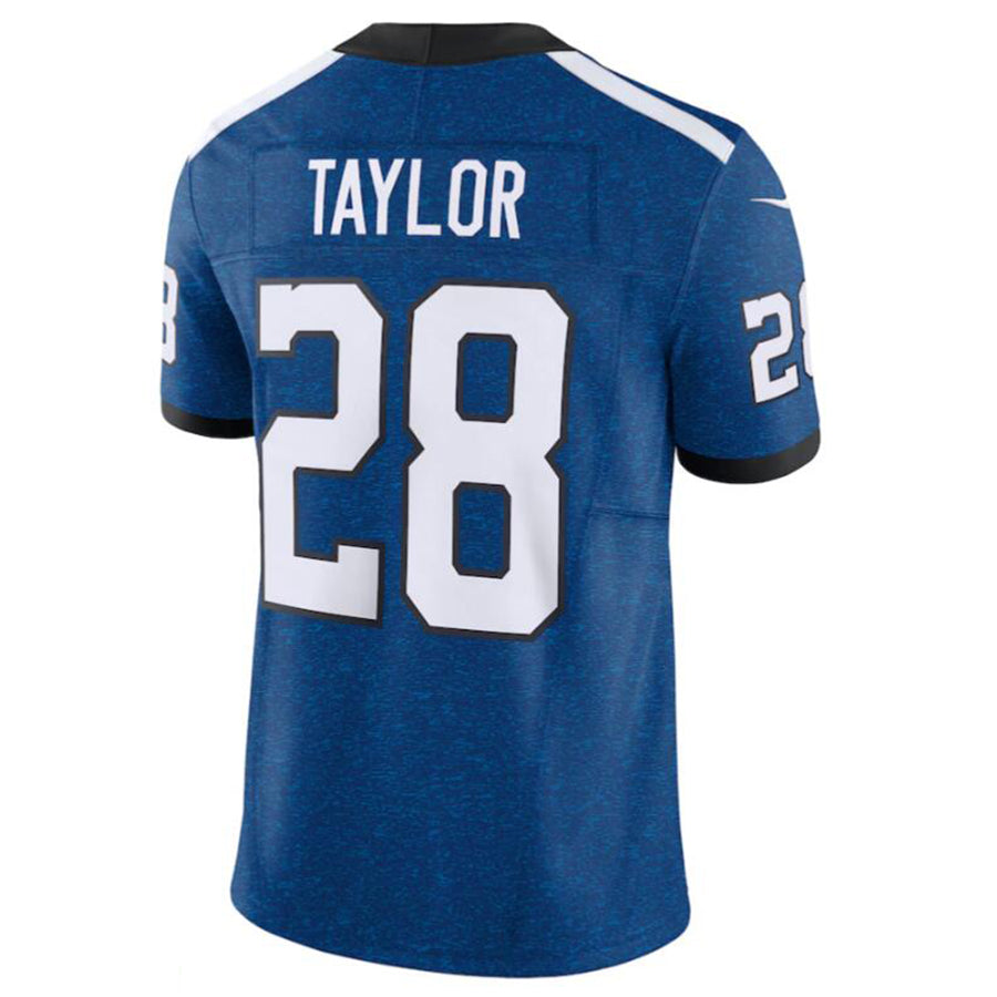 Trusc IN.Colts #28 Jonathan Taylor Blue Vapor F.U.S.E. Limited Jersey American Stitched Jersey