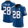 Trusc IN.Colts #28 Jonathan Taylor Blue Vapor F.U.S.E. Limited Jersey American Stitched Jerseys