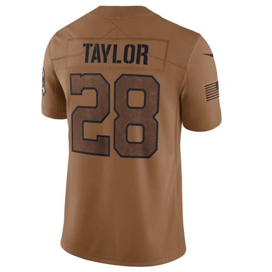Trusc IN.Colts #28 Jonathan Taylor Brown 2023 Salute To Service Limited Jersey Stitched Jersey