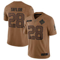 Trusc IN.Colts #28 Jonathan Taylor Brown 2023 Salute To Service Limited Jersey Stitched Jerseys