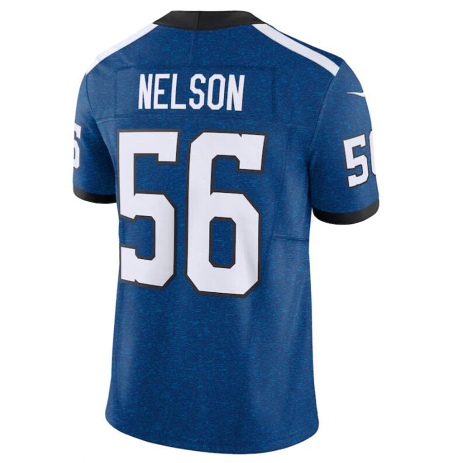 Trusc IN.Colts #56 Quenton Nelson Blue Vapor F.U.S.E. Limited Jersey American Stitched Jerseys