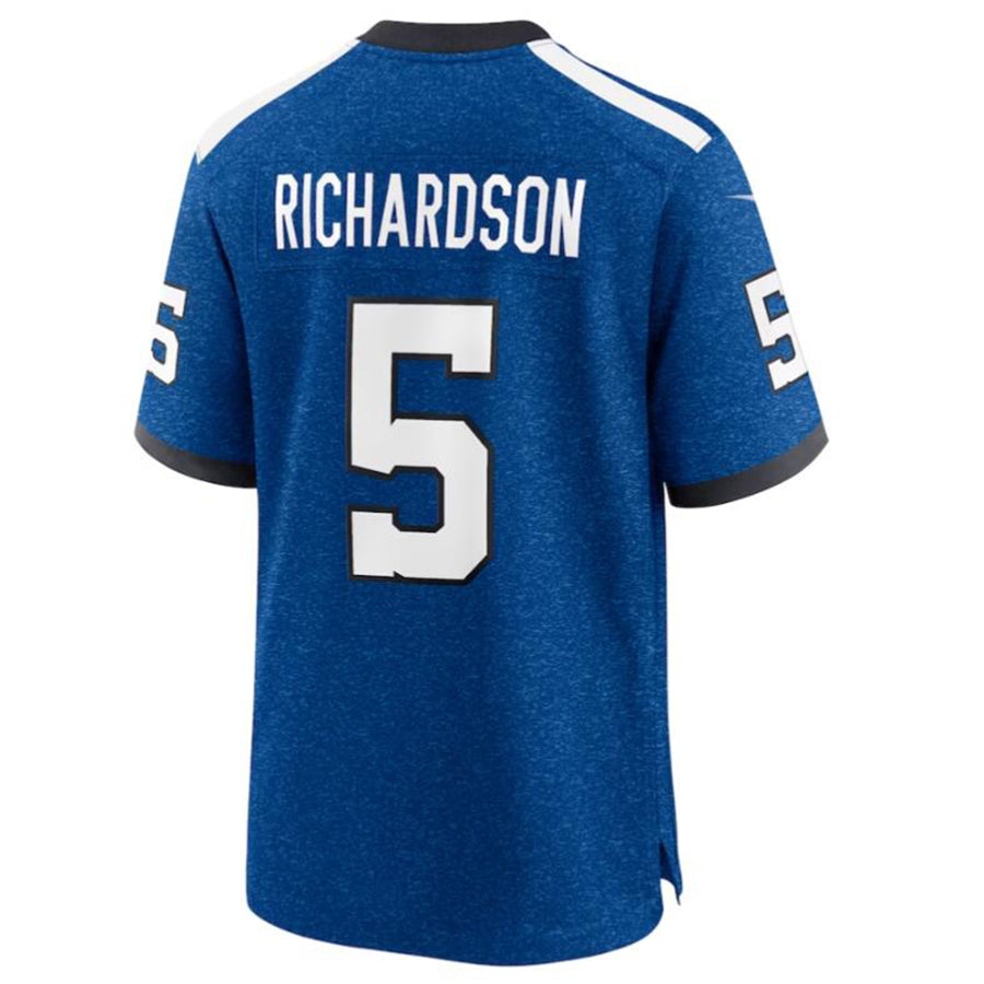 Trusc IN.Colts #5 Anthony Richardson Royal Indiana Nights Alternate Game Jersey American Stitched Jersey