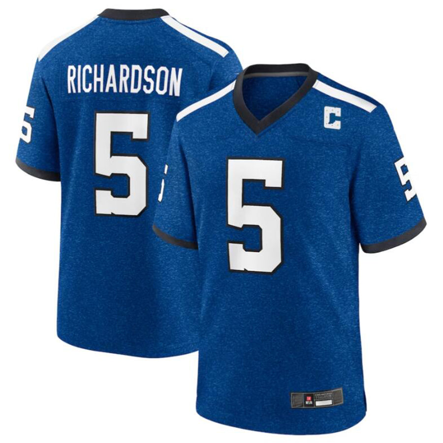 Trusc IN.Colts #5 Anthony Richardson Royal Indiana Nights Alternate Game Jersey American Stitched Jerseys