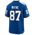 Trusc IN.Colts #87 Reggie Wayne Royal Retired Player Game Jersey American Stitched Football Jerseys