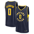 Trusc I.Pacers #0 Tyrese Haliburton  Navy Fast Break Replica Jerseys - Icon Edition