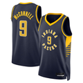 Trusc I.Pacers #9 T.J. McConnell Navy Swingman Replica Jerseys - Icon Edition
