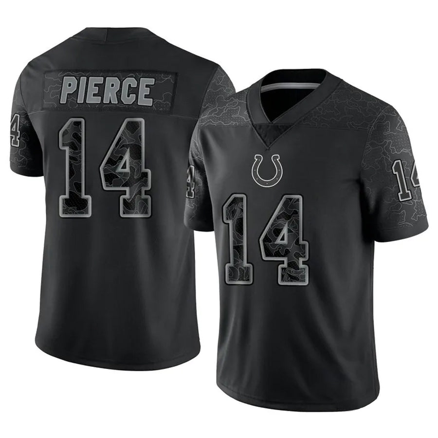 Trusc IN.Colts #14 Alec Pierce Player RFLCTV Limited Black Stitched Jerseys