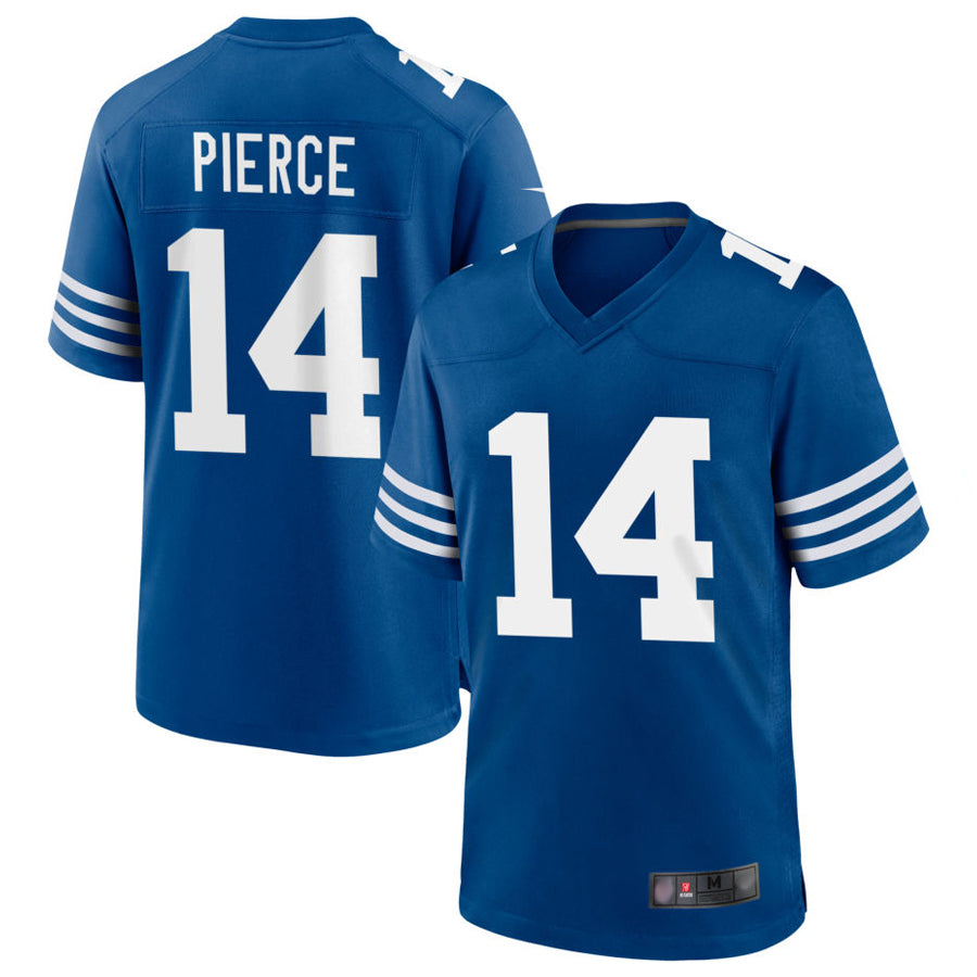 Trusc IN.Colts #14 Alec Pierce Player Royal Limited Game Stitched Jerseys