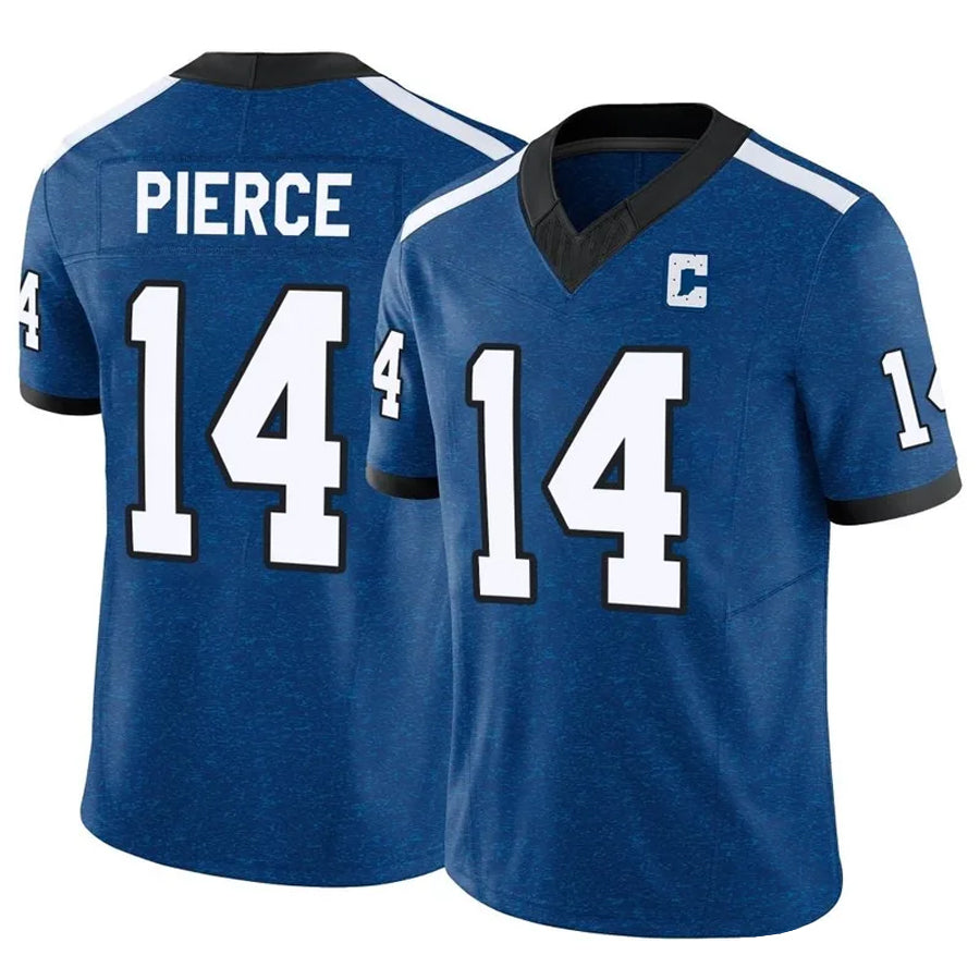 Trusc IN.Colts #14 Alec Pierce Player Royal Vapor F.U.S.E. Limited Stitched Jerseys