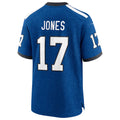 Trusc IN.Colts #17 Daniel Jones Player Alternate 2 Indiana Nights Game Stitched Jerseys