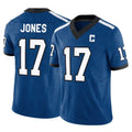 Trusc IN.Colts #17 Daniel Jones Player Royal Vapor F.U.S.E. Limited Stitched Jerseys