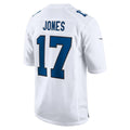 Trusc IN.Colts #17 Daniel Jones Player Tundra White Fashion Game Stitched Jerseys
