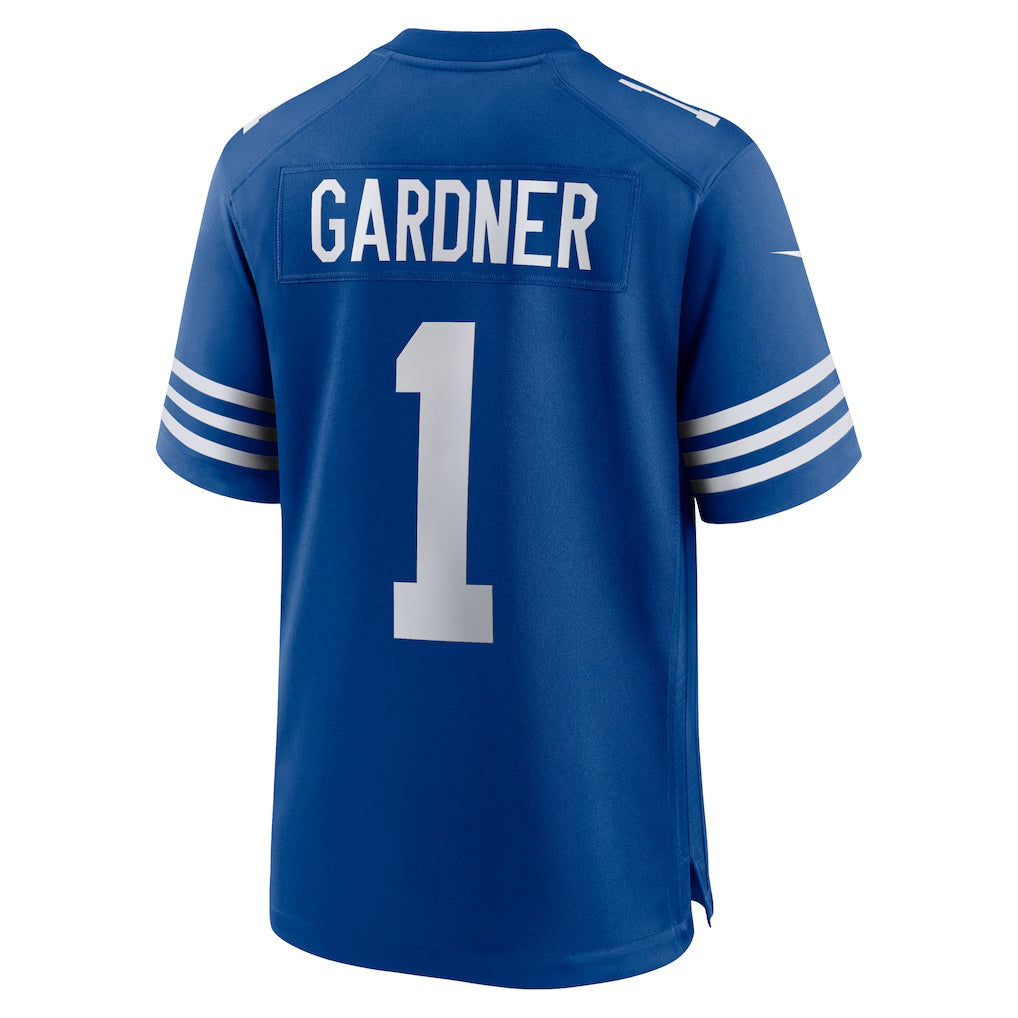 Trusc IN.Colts #1 Ahmad Sauce Gardner Royal Alternate Game Stitched Jerseys