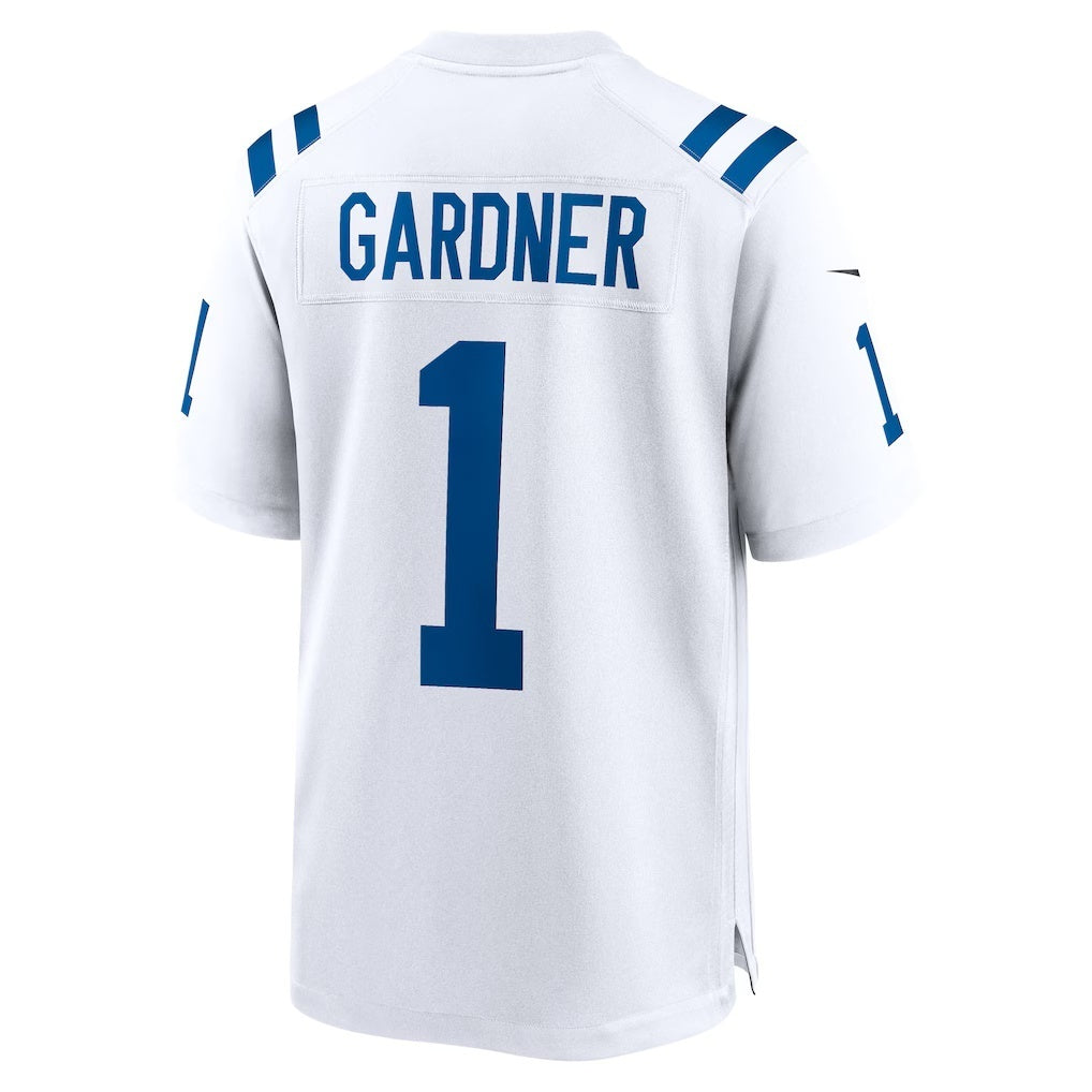 Trusc IN.Colts #1 Ahmad Sauce Gardner White Game Stitched Jerseys