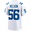 Trusc IN.Colts #56 Quenton Nelson White Game Player Stitched Jerseys