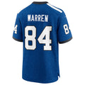 Trusc IN.Colts #84 Tyler Warren Player Alternate 2 Indiana Nights Royal Stitched Jersey