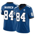Trusc IN.Colts #84 Tyler Warren Player Limited Indiana Nights Alternate Vapor F.U.S.E. Royal Stitched Jerseys