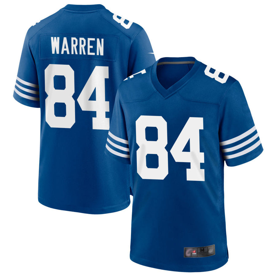 Trusc IN.Colts #84 Tyler Warren Player Royal Limited Game Stitched Jerseys