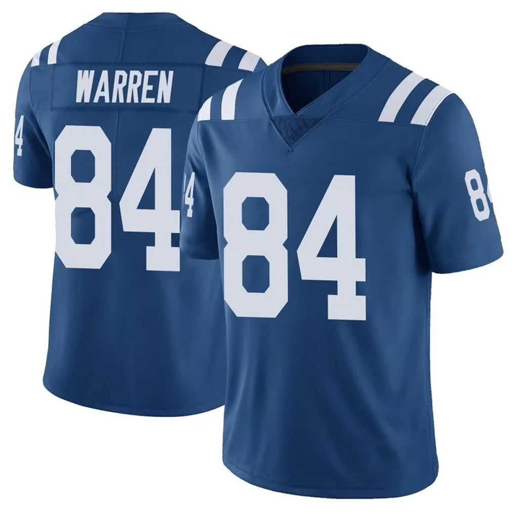 Trusc IN.Colts #84 Tyler Warren Player Royal Vapor Limited Stitched Jerseys
