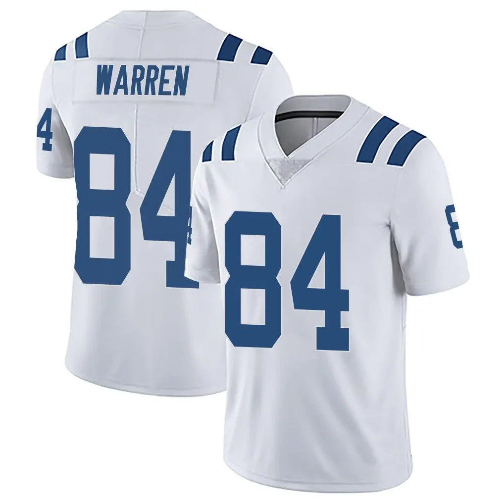 Trusc IN.Colts #84 Tyler Warren Player White Vapor Limited Stitched Jerseys