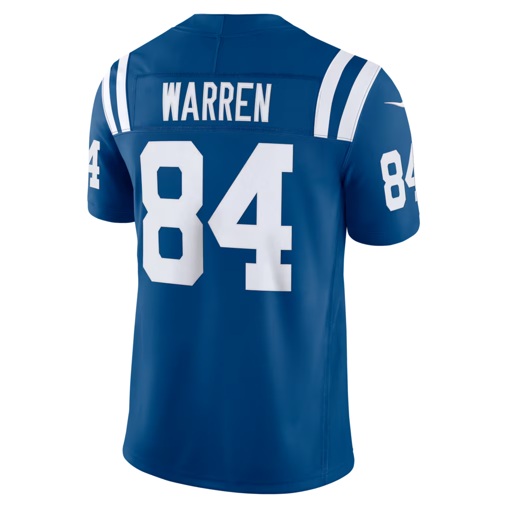 Trusc IN.Colts #84 Tyler Warren Tyler Warren Royal Team Vapor F.U.S.E. Stitched Limited Jerseys
