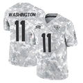 Trusc J.Jaguars #11 Parker Washington Player Arctic Camo Salute to Service Limited Stitched Jerseys