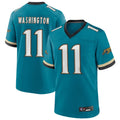 Trusc J.Jaguars #11 Parker Washington Player Legend Teal Game Stitched Jerseys