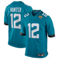 Trusc J.Jaguars #12 Travis Hunter Player Teal Replica Game Stitched Jerseys