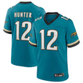Trusc J.Jaguars #12 Travis Hunter Player Teal Replica Limited Stitched Jerseys