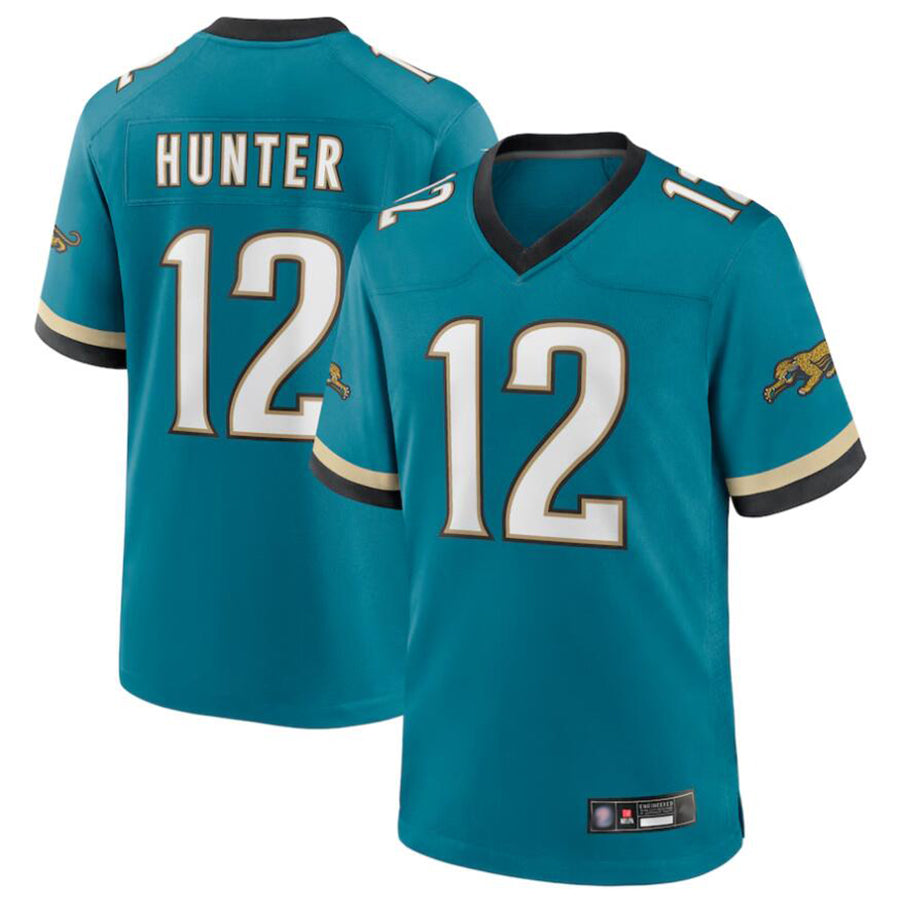 Trusc J.Jaguars #12 Travis Hunter Player Teal Replica Limited Stitched Jerseys