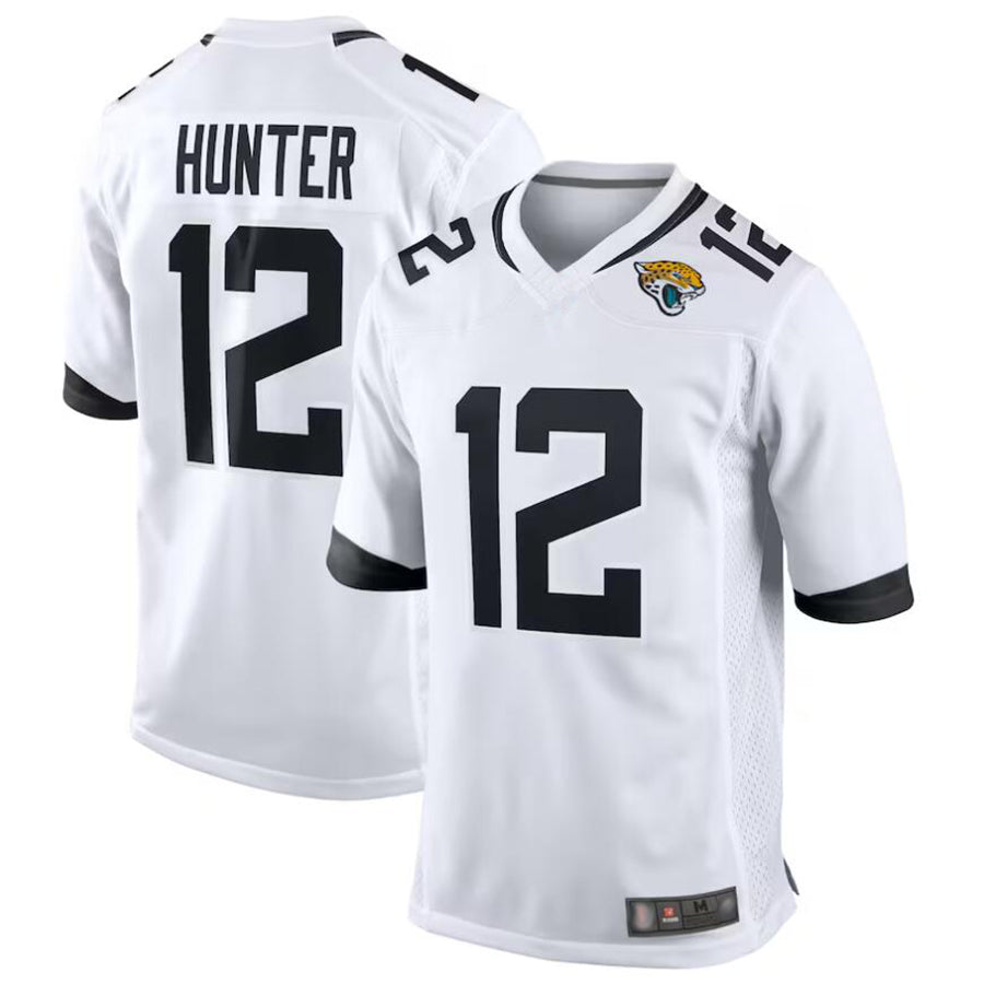 Trusc J.Jaguars #12 Travis Hunter Player White Replica Game Stitched Jerseys