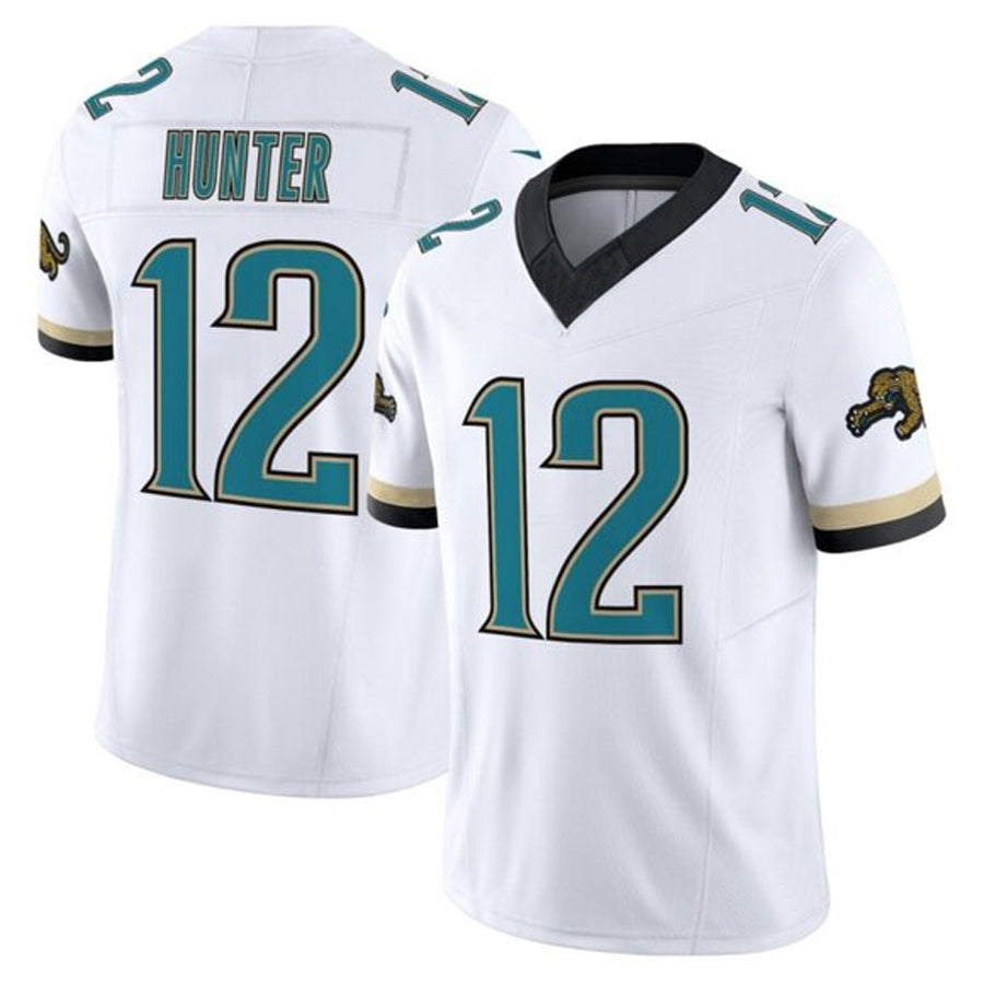 Trusc J.Jaguars #12 Travis Hunter Player White Vapor F.U.S.E. Limited Stitched Jerseys