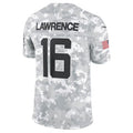 Trusc J.Jaguars #16 Trevor Lawrence Arctic Camo 2024 Salute to Service Limited Stitched Jerseys