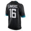 Trusc J.Jaguars #16 Trevor Lawrence Black Alternate Game Stitched Jerseys