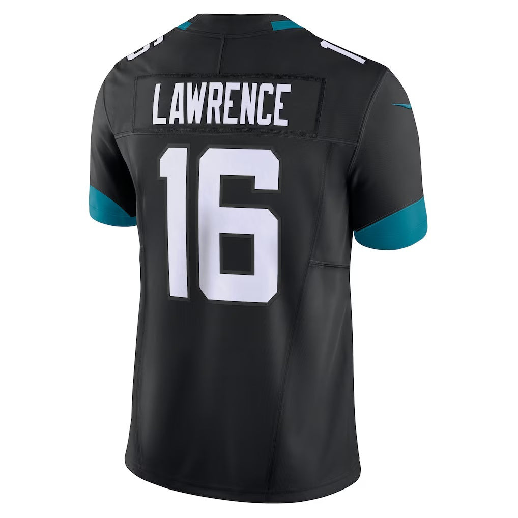 Trusc J.Jaguars #16 Trevor Lawrence Black Vapor F.U.S.E. Limited Stitched Jerseys