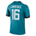 Trusc J.Jaguars #16 Trevor Lawrence Teal Legend Player Performance Top Stitched Jerseys