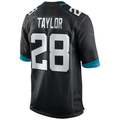 Trusc J.Jaguars #28 Fred Taylor Black Retired Player Alternate Game Stitched Jerseys