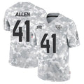 Trusc J.Jaguars #41 Josh Hines-Allen Player Arctic Camo Salute to Service Limited Football Jerseys