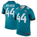 Trusc J.Jaguars #44 Travon Walker Teal Legend Jersey American Stitched Jersey