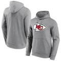 Trusc Custom KC.Chiefs Blank Player Gray Pullover Hoodie Stitched Jerseys
